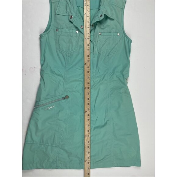 Daily Sports Golf Dress Women’s M Casual Active Sleeveless Nylon Stretch Mint - Picture 4 of 11